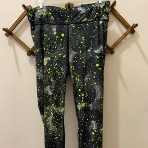 Black Galaxy Leggings XL